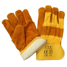 Thinsulate Full Lining Зимние теплые кожаные рабочие перчатки для риггеров